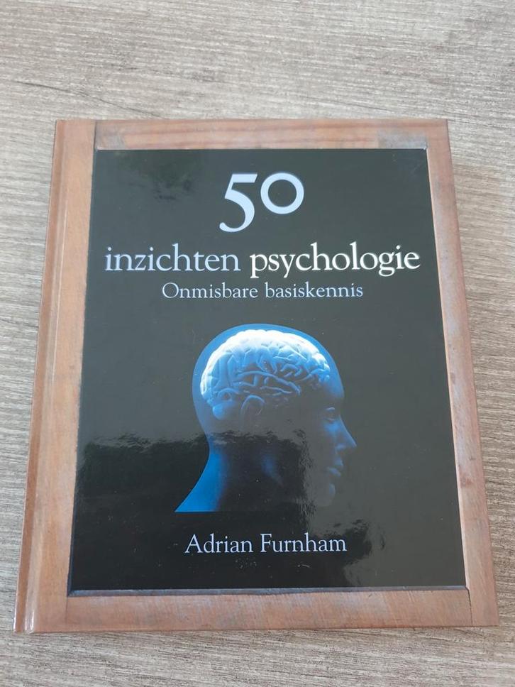 50 Inzichten Psychologie - Adrian Furnham, Boeken, Psychologie, Gelezen, Overige onderwerpen, Ophalen of Verzenden