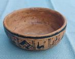 Antiek aardewerk pre-collumbian of Hopi pottery schaaltje, Ophalen of Verzenden