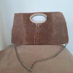 Vintage '70s Krokodillen Reliëf Tas, Verzenden