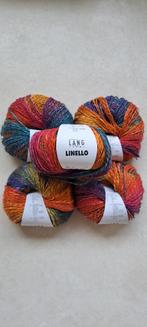 Lang Yarns Linello - verloopgaren - 5x kleur 53, Hobby en Vrije tijd, Breien en Haken, Ophalen of Verzenden, Nieuw, Breien of Haken