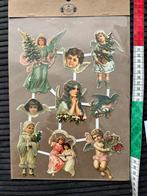 A.Poesieplaatjes Engeltjes Kerst, Ophalen of Verzenden