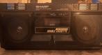 Sharp WQ-T232H ghettoblaster boombox, Audio, Tv en Foto, Radio's, Ophalen of Verzenden, Zo goed als nieuw, Radio