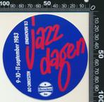 Sticker: Internationale Jazz Dagen 1983 - Heineken - Eindhov, Verzamelen, Stickers, Verzenden