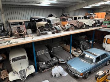 20x citroen traction avant voor restauratie beschikbaar voor biedingen