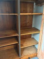Oude demontabele kast met lades, Huis en Inrichting, Kasten | Kledingkasten, Ophalen, Gebruikt, 100 tot 150 cm, Met lade(s)
