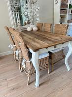 Mooie eettafel van Rivièra maison, Ophalen, Gebruikt, 50 tot 100 cm, Vijf personen of meer