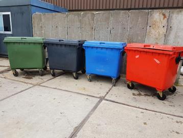 Kunststof Afvalcontainer 1100L – Gecontroleerd & Direct Besc beschikbaar voor biedingen