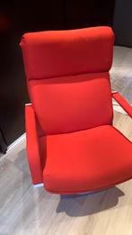 Artifort fauteuil, oranje (type F 156), Stof, Ophalen of Verzenden, Zo goed als nieuw