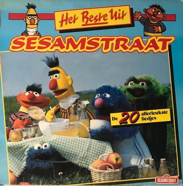 Kinder L.P. (1987) SESAMSTRAAT - Het Beste uit ...., Cd's en Dvd's, Vinyl | Nederlandstalig, Gebruikt, Overige genres, 12 inch