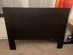 IKEA Brimnes hoofdbord - Zwart, Huis en Inrichting, Ophalen, Gebruikt, Zwart, Tweepersoons
