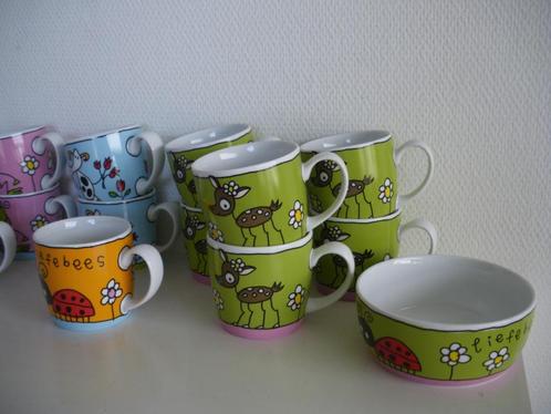Babette Harms servies, Huis en Inrichting, Keuken | Servies, Zo goed als nieuw, Kop(pen) en/of Schotel(s), Overige stijlen, Ophalen of Verzenden