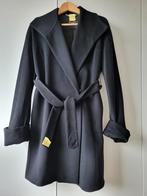 Zwarte Massimo Dutti wollen jas mantel  in maat 38, Kleding | Dames, Maat 38/40 (M), Xandres Joseph, Zwart, Ophalen of Verzenden