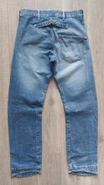 Vintage 90s Levis Engineered twisted buckle cinch jeans, Ophalen of Verzenden, Gedragen, Blauw, W32 (confectie 46) of kleiner