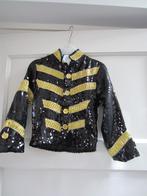 Glitter Jasje Zwart/Goud Kleurig Maat 116, Ophalen of Verzenden, Gebruikt, 110 t/m 116, Jongen of Meisje
