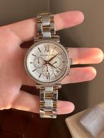 Michael Kors watch in rosegold & silver, Overige merken, Staal, Polshorloge, Ophalen of Verzenden