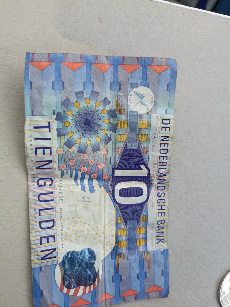 Munt geld en briefjes, Ophalen of Verzenden, 10 gulden