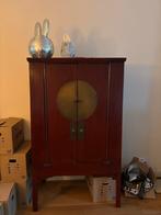Chinese bruidskast / Rode kast met lades, Huis en Inrichting, Ophalen, Gebruikt, 100 tot 150 cm, Met lade(s)