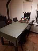 Eiken eettafel & salontafel, Huis en Inrichting, Tafels | Eettafels, 100 tot 150 cm, 150 tot 200 cm, Gebruikt, Rechthoekig