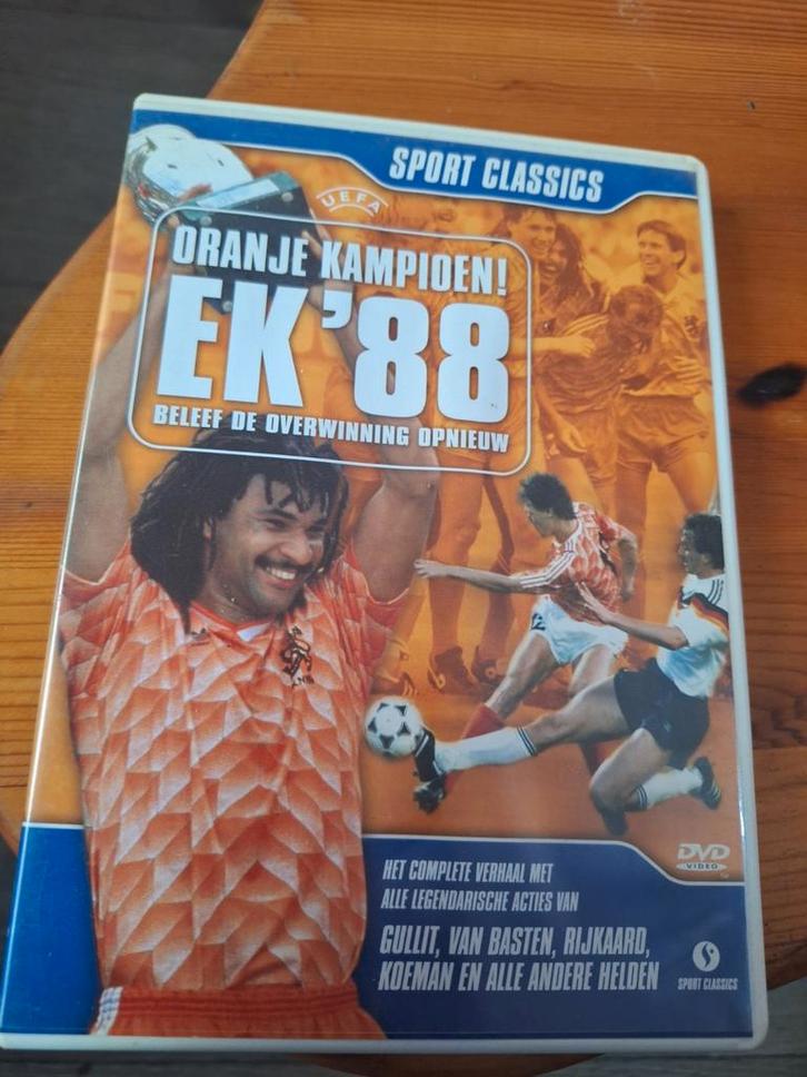 Oranje Kampioen EK '88 DVD, Cd's en Dvd's, Dvd's | Sport en Fitness, Ophalen of Verzenden
