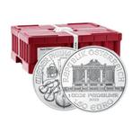 Zilveren munten Wiener Philharmoniker. Per tube/20 stuks, Ophalen, Oostenrijk, Losse munt, Zilver