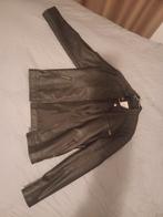 Leren jas jack & jones, Maat 48/50 (M), Zwart, Nieuw, Ophalen of Verzenden