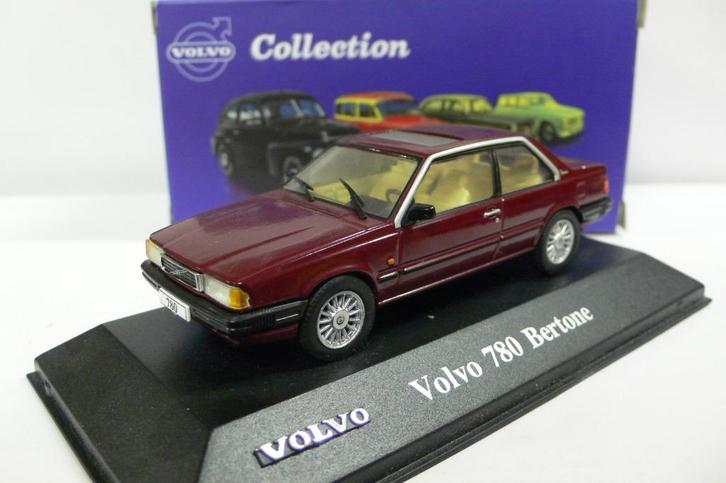 volvo 780 bertone - atlas  1/43, Hobby en Vrije tijd, Modelauto's | 1:43, Nieuw, Auto, Overige merken, Verzenden