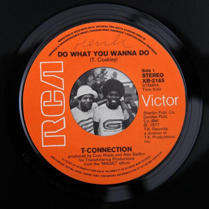 T-Connection DO WHAT YOU WANNA DO funk soul hit, Cd's en Dvd's, Vinyl Singles, Zo goed als nieuw, Single, R&B en Soul, 7 inch