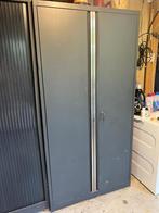 Stalen kast (met werkend slot), Ophalen, 50 tot 100 cm, Zo goed als nieuw, 150 tot 200 cm