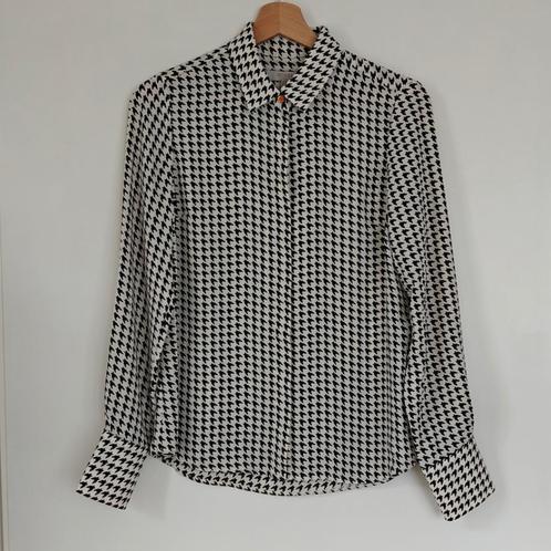 Hobbs blouse maat 36, Kleding | Dames, Blouses en Tunieken, Gedragen, Maat 36 (S), Zwart, Ophalen of Verzenden