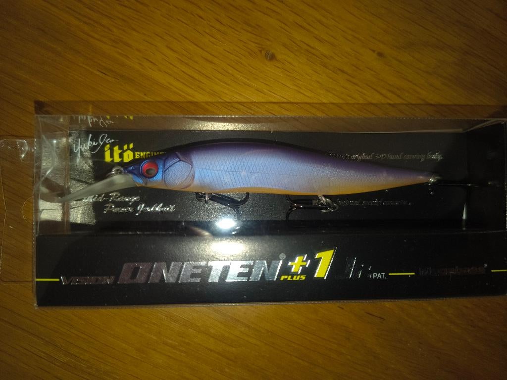 Megabass oneten jr plus 1 usa respect color limited edition, Watersport en Boten, Hengelsport | Roofvissen, Ophalen of Verzenden