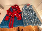 Badjassen set - Spiderman & Eenhoorn - Maat 110, Ophalen of Verzenden, Zo goed als nieuw, Jongen of Meisje, Overige typen