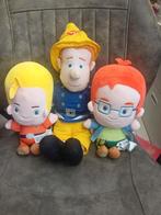 3 knuffels brandweerman Sam, Kinderen en Baby's, Speelgoed | Knuffels en Pluche, Ophalen of Verzenden, Zo goed als nieuw, Overige typen