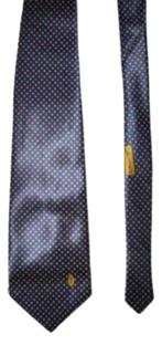 Nieuwe YSL, Yves Saint Laurent zijden stropdas, blauw, Nieuw, Met patroon, Yves Saint Laurent / YSL, Verzenden