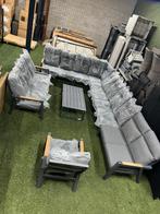 MEGA DEAL NIEUWE 17/20 persoons loungeset tuinset Twv: €4399, Meer dan 8 zitplaatsen, Ophalen of Verzenden, Eettafel, Loungeset