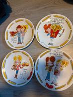 Blond Amsterdam Bordjes snacks - Set van 4, Huis en Inrichting, Keuken | Servies, Ophalen, Zo goed als nieuw, Bord(en), Overige stijlen