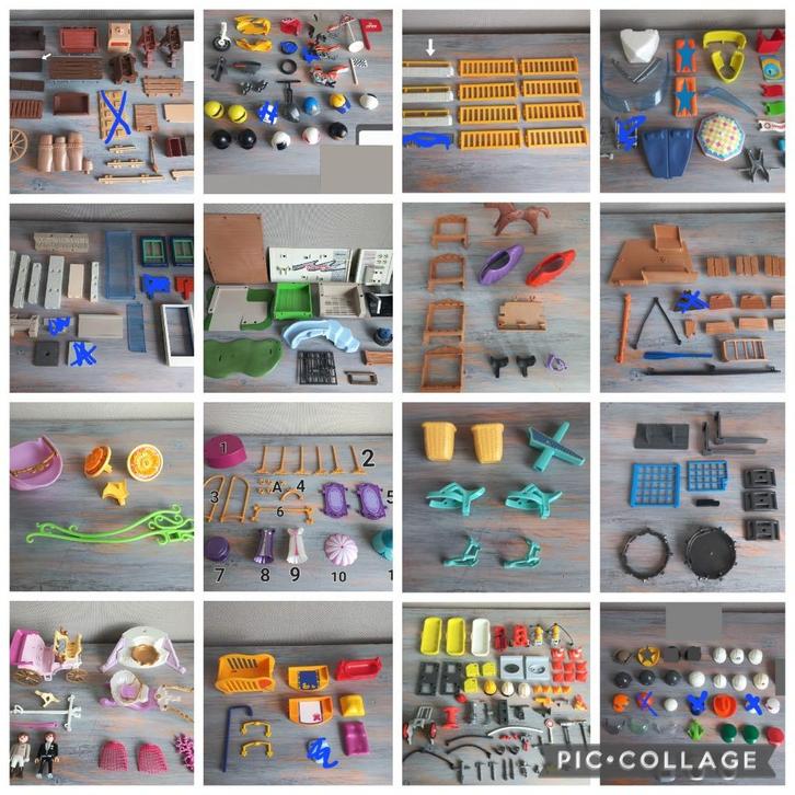 Playmobil - Veel Verschillende Losse onderdelen, Kinderen en Baby's, Speelgoed | Playmobil, Gebruikt, Los playmobil, Ophalen of Verzenden