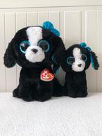 Ty beanie boo Tracey, 24cm en 15cm, Ophalen of Verzenden, Zo goed als nieuw, Hond