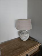 Lamp + kap met nachtkastje 2x, Ophalen, Gebruikt