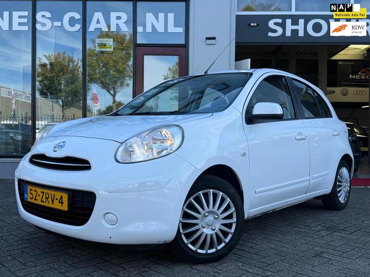 Nissan Micra 1.2 DIG-S Acenta | Airco | Inruilkoopje!, Auto's, Nissan, Bedrijf, Te koop, Micra, ABS, Airbags, Airconditioning