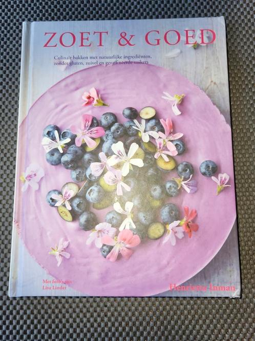 Zoet & goed. Henrietta inman.  Zie foto's, Boeken, Kookboeken, Zo goed als nieuw, Ophalen of Verzenden