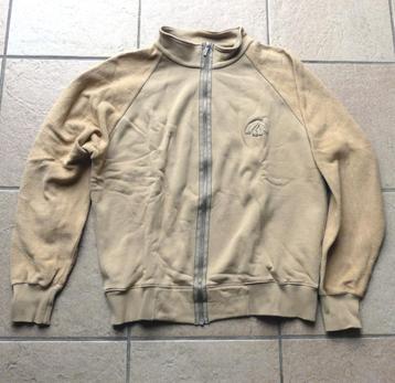 For Fellows vest camel beige sweatjack maat L beschikbaar voor biedingen