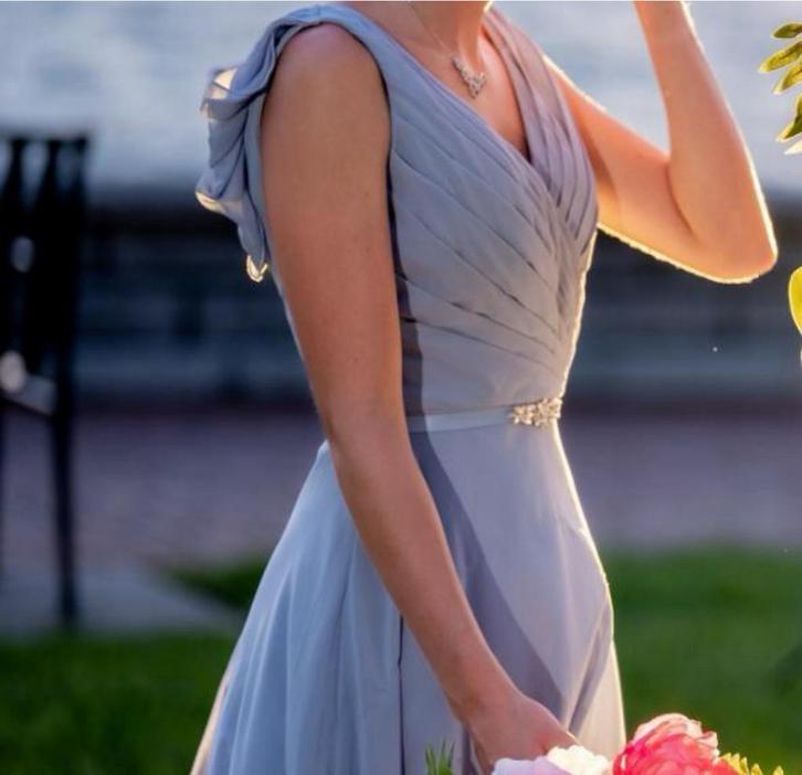 Bruidsmeisjes jurk LAILA wed2b INFINITE maar 34, Kleding | Dames, Trouwkleding en Trouwaccessoires, Zo goed als nieuw, Trouwjurk