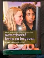 Gemotiveerd leren en lesgeven - Intrinsieke motivatie, Boeken, Studieboeken en Cursussen, Ophalen, Nieuw, HBO