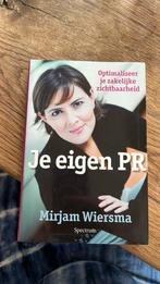Je eigen PR Mirjam Wiersma, Boeken, Gelezen, Ophalen of Verzenden, Economie en Marketing, Mirjam Wiersma