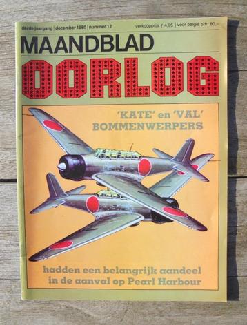 WOII, maandblad OORLOG 1980 KATE en VAL bommenwerpers beschikbaar voor biedingen