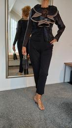 Elegante zwarte jumpsuit maat 40, Zwart, Maat 42/44 (L), Ophalen of Verzenden, Onbekend