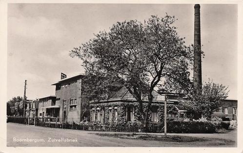 U611 Boornbergum Zuivelfabriek - uitg M Paulusma -, Verzamelen, Ansichtkaarten | Nederland, Gelopen, Friesland, 1920 tot 1940