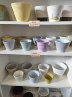 Vintage jaren 50 60 mid century bloempotten Adco W.Germany, Ophalen, Gebruikt, -, -