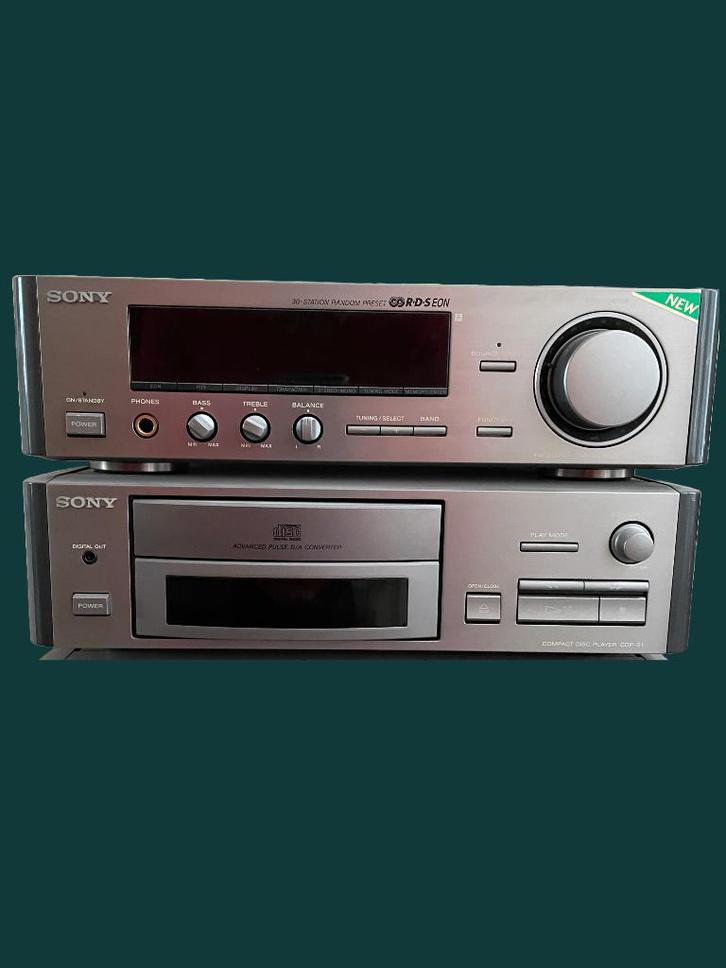 Sony Scala 2 HiFi Systeem, Audio, Tv en Foto, Stereo-sets, Zo goed als nieuw, Cd-speler, Tuner of Radio, Sony, Losse componenten