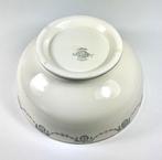 Longwy Moselle terre de fer grote saladière begin 1900, Ophalen of Verzenden